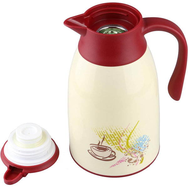 MingshanAncient Glass Lined Thermal Carafe,Insulated Coffee Carafe